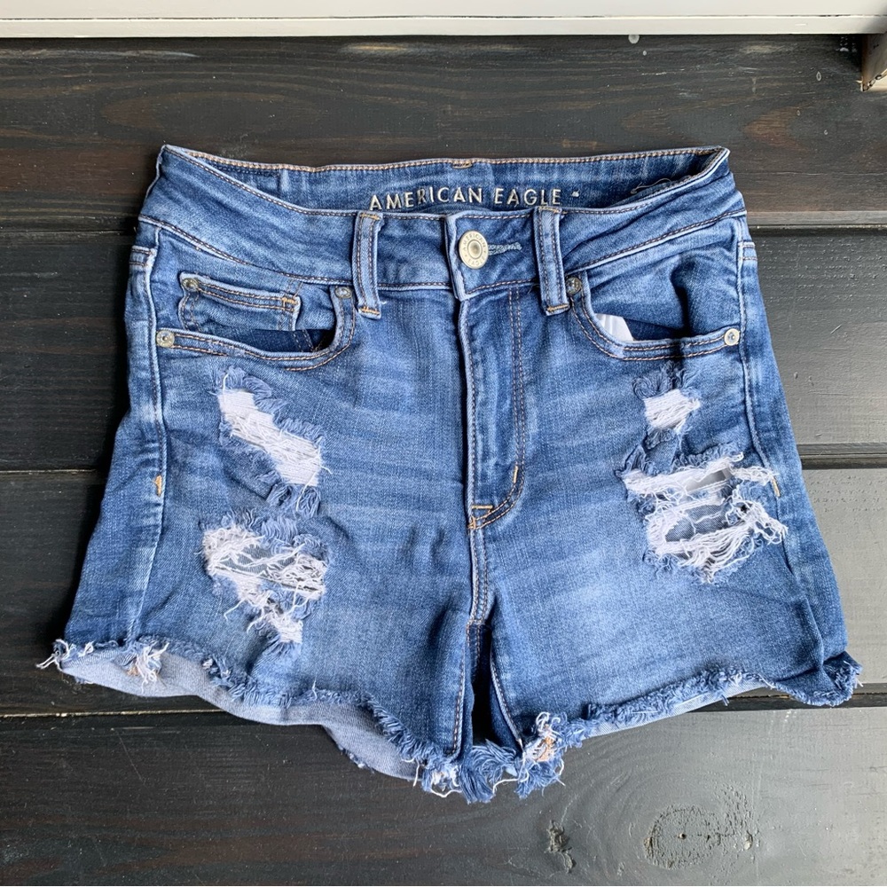 American Eagle High Rise Shortie size 2
